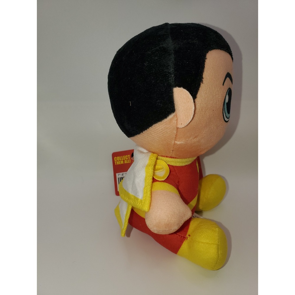 DC Comics Shazam Chibi Plush Toy Factory Red Superhero Stuffed Animal 7.5 Inch - Picture 2 of 7